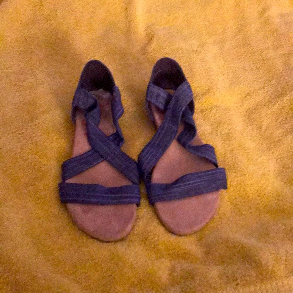 Jellypop memory foam sandals (blue)